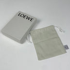Loewe Vertical Wallet Small Trifold Smooth Leather Mocha — view 8