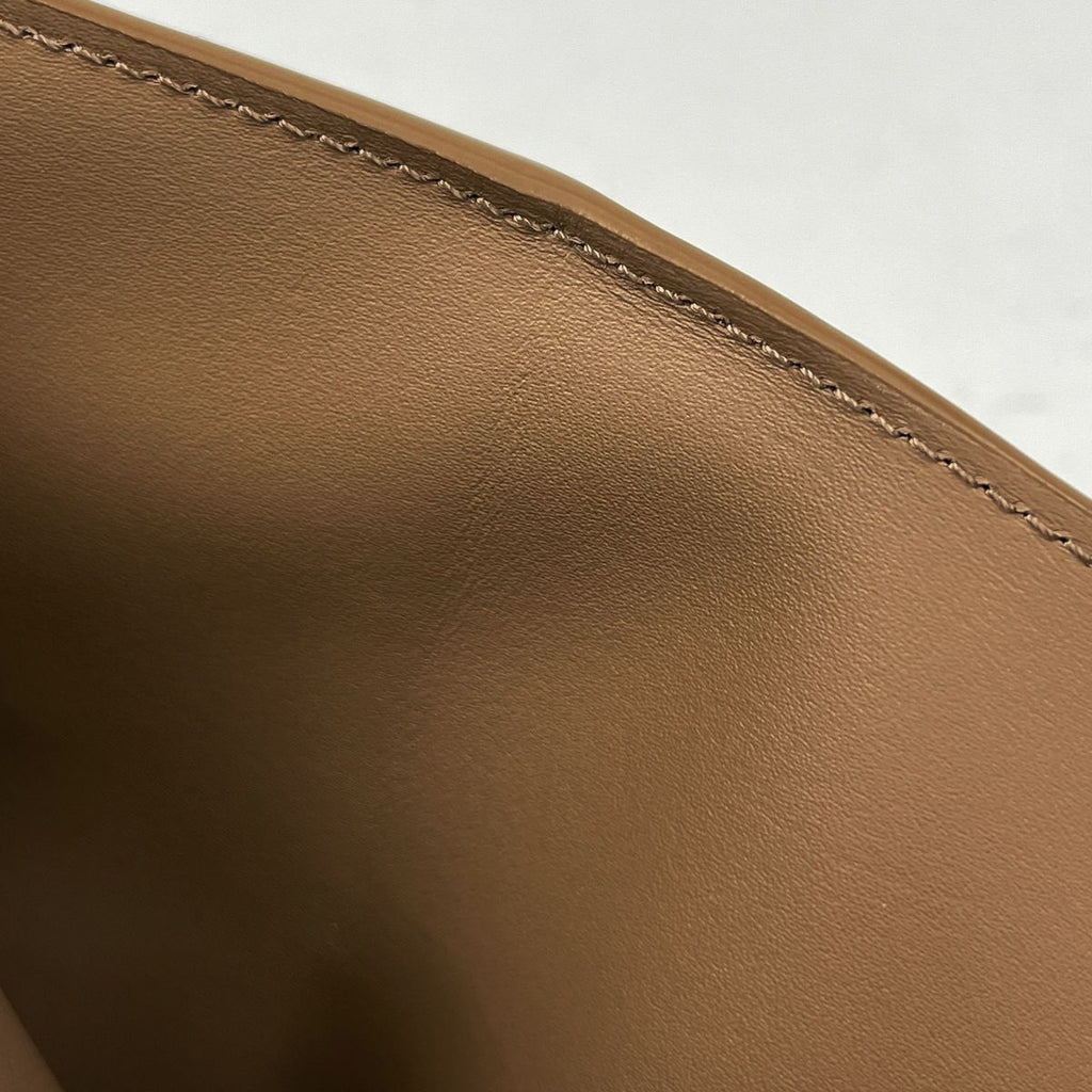 Loewe Vertical Wallet Small Trifold Smooth Leather Mocha — view 5