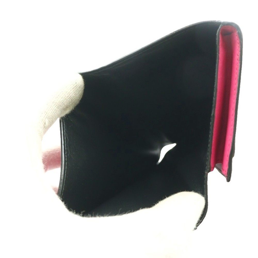 Loewe Anag Lambskin Bifold Wallet Pink SS — view 7
