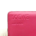 Loewe Anag Lambskin Bifold Wallet Pink SS — view 8