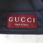 Gucci Hat Baseball Cap Logo Embroidery XL Navy — view 6
