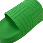 Bottega Veneta Sandals Slider Slide Rubber Green — view 7