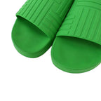 Bottega Veneta Sandals Slider Slide Rubber Green — view 4