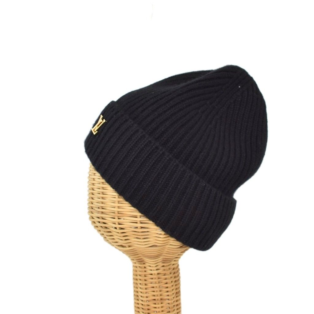 Louis Vuitton LV Spark Knit Cap S Black — view 3
