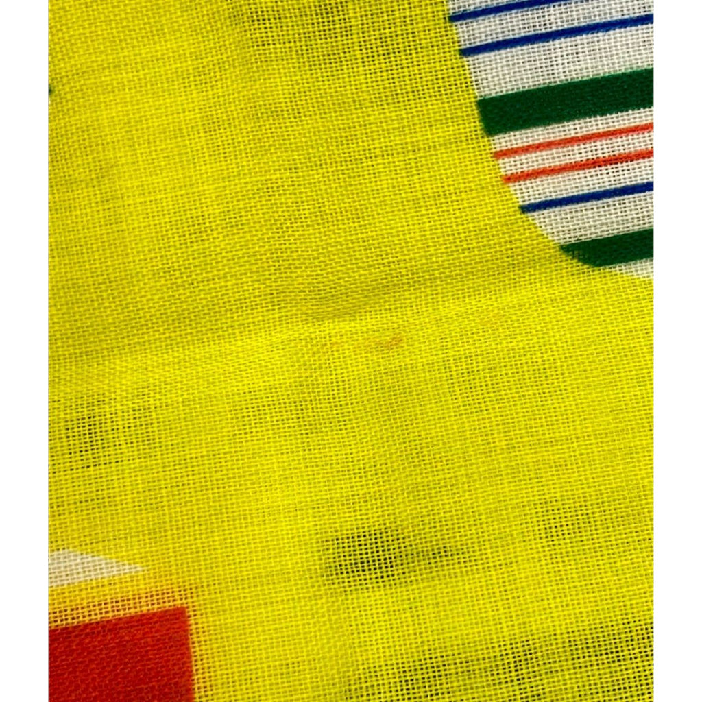 Loewe Shawl Scarf Yellow — view 5