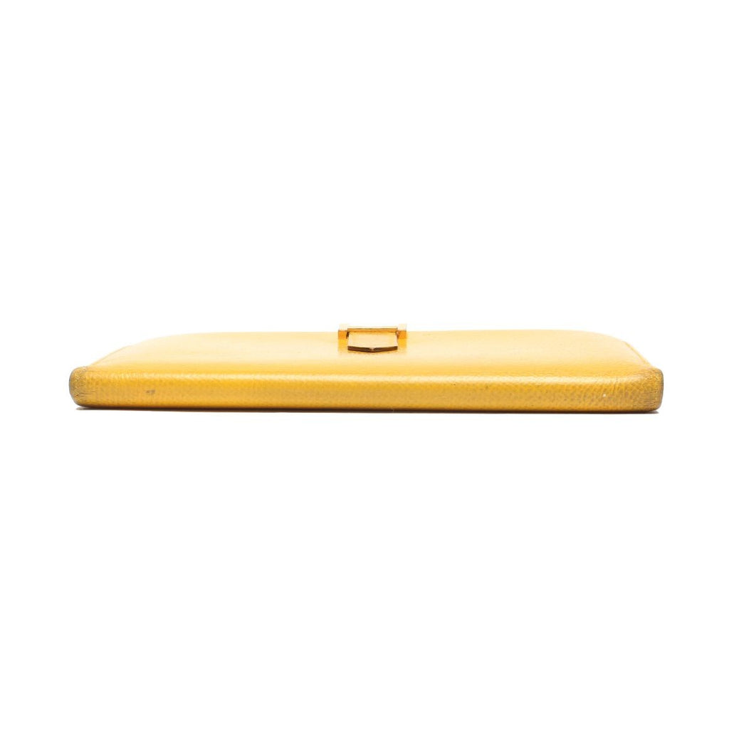 Hermes Wallet Gold Bearn — view 4