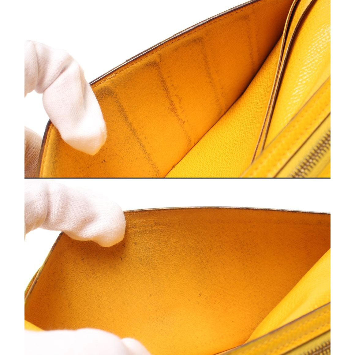 Hermes Wallet Gold Bearn — view 7