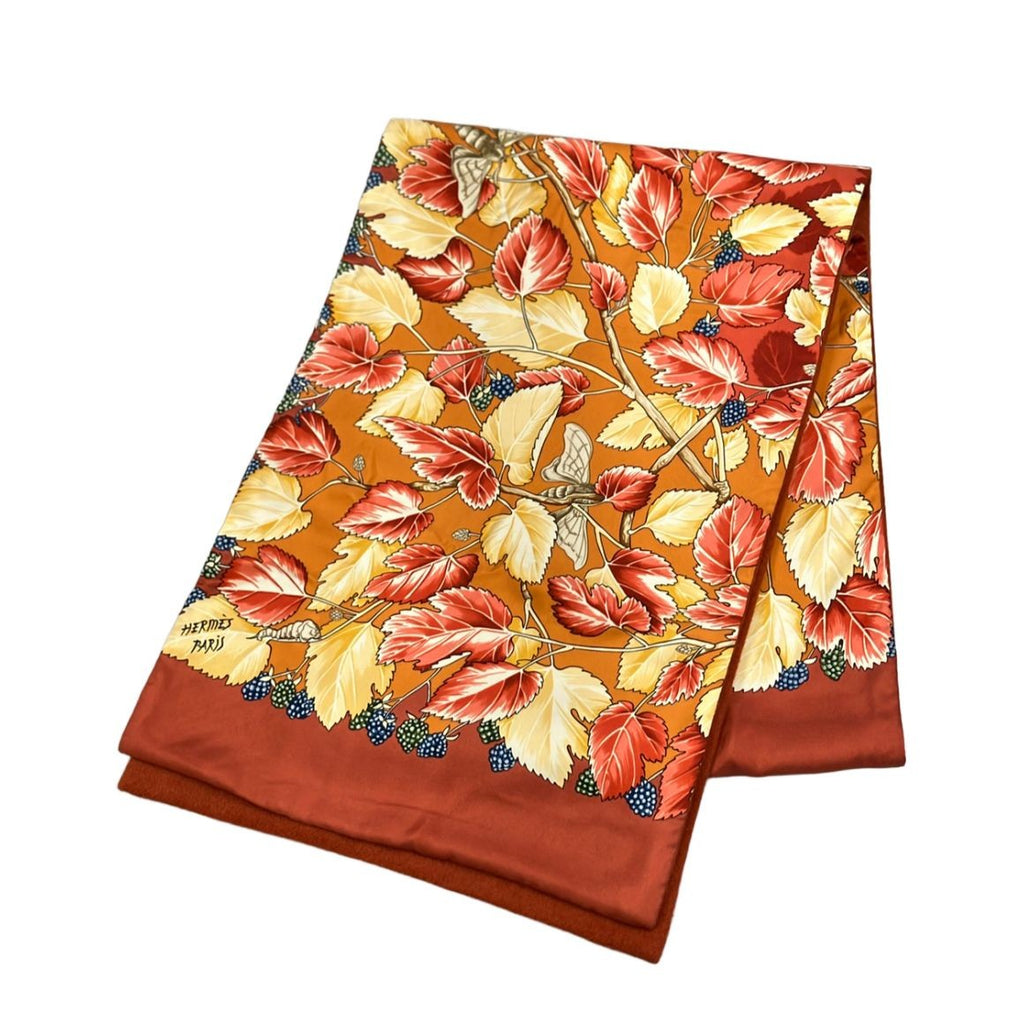 Hermes Scarf Silk 100% Angora — view 2
