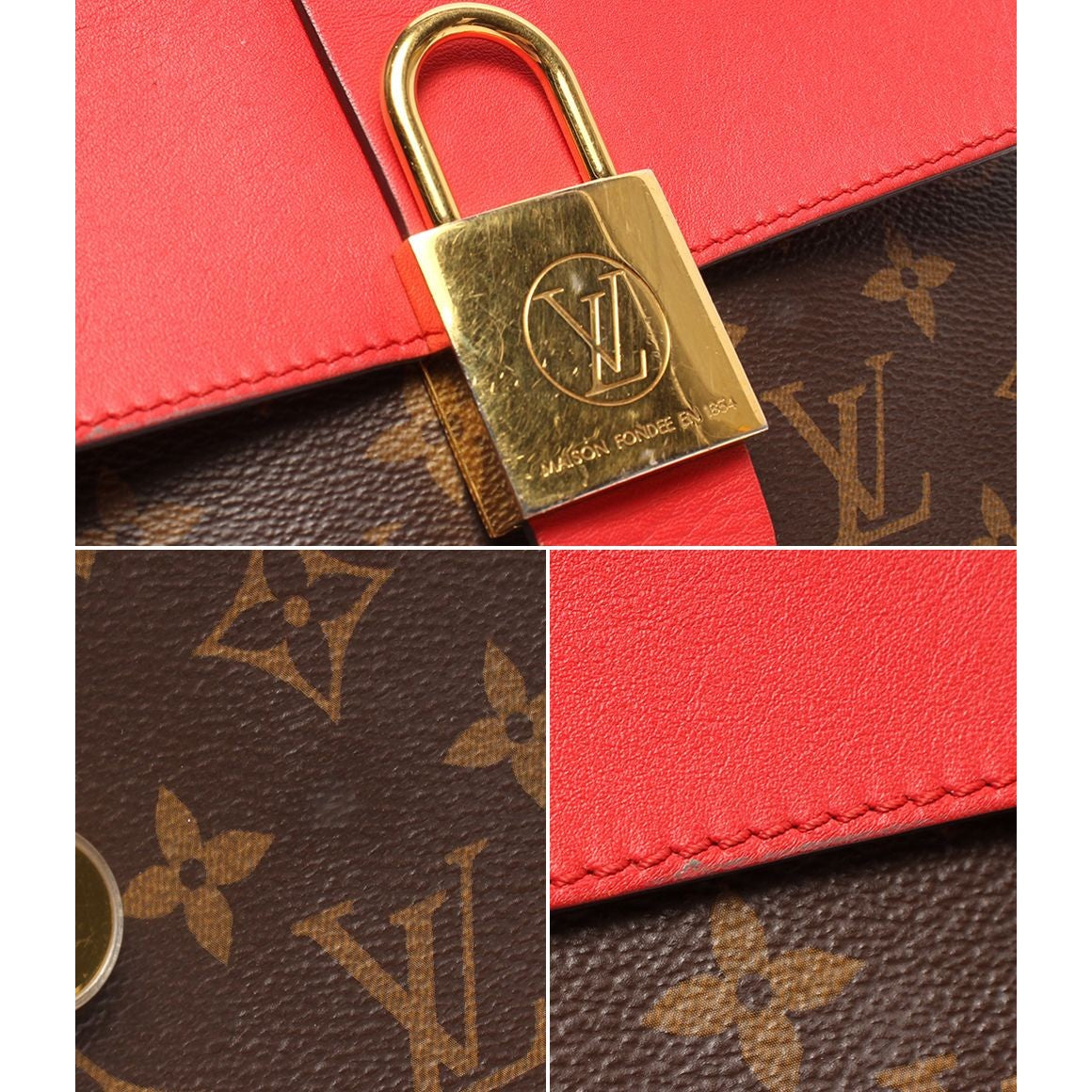 Louis Vuitton Shoulder Bag Crossbody Locky BB Monogram — view 7