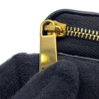 Celine Wallet Large Zip Triomphe Black — view 6