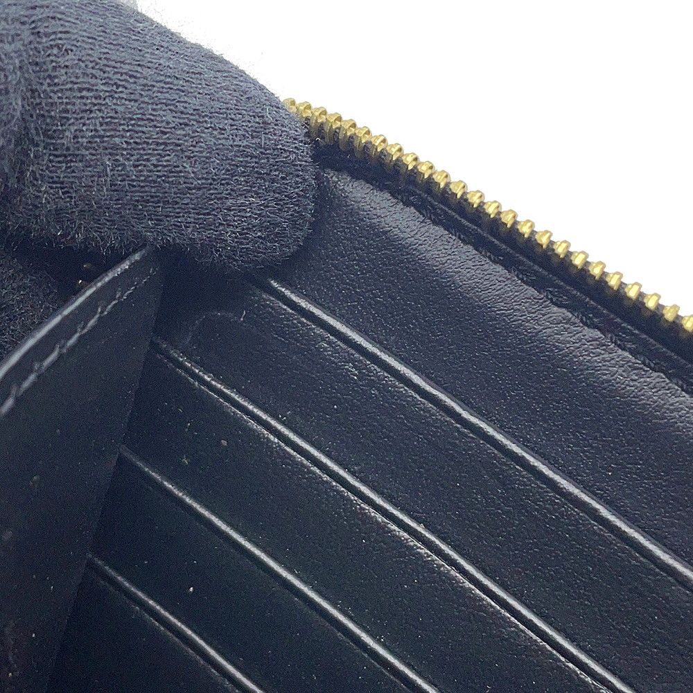 Celine Wallet Large Zip Triomphe Black — view 8