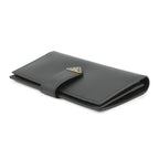 Prada Wallet City Calfskin Tab Triangle Logo Leather — view 2