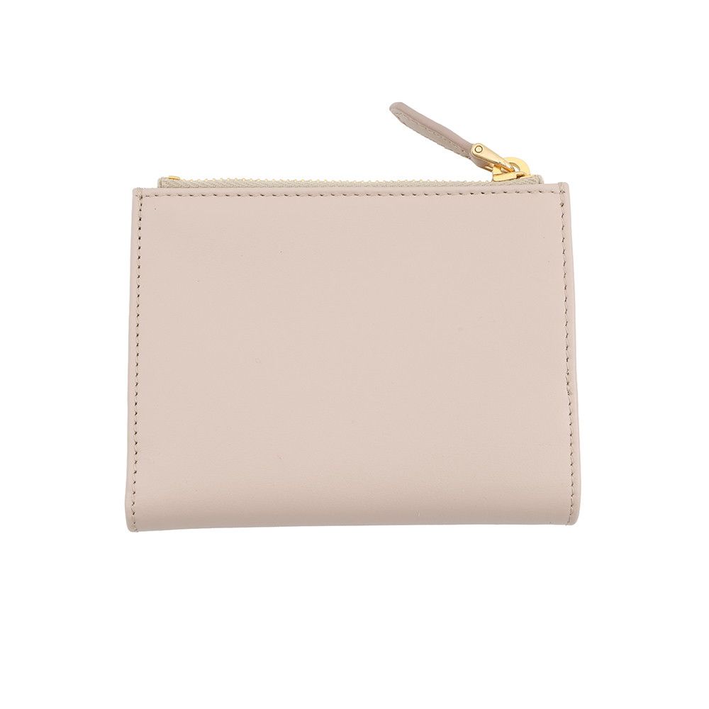 Prada Bifold Wallet Triangle Logo Compact Leather — view 3