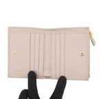 Prada Bifold Wallet Triangle Logo Compact Leather — view 4