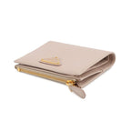 Prada Bifold Wallet Triangle Logo Compact Leather — view 2