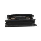 Chanel Chain Wallet CC Logo Business Affinity Mini Caviar Leather Black — view 3
