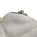 Dior Handbag Macro Cannage Vibe Micro Hobo 2-Way White — view 7