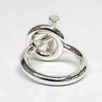 Hermes Echappee MM Ring 54 Silver — view 4