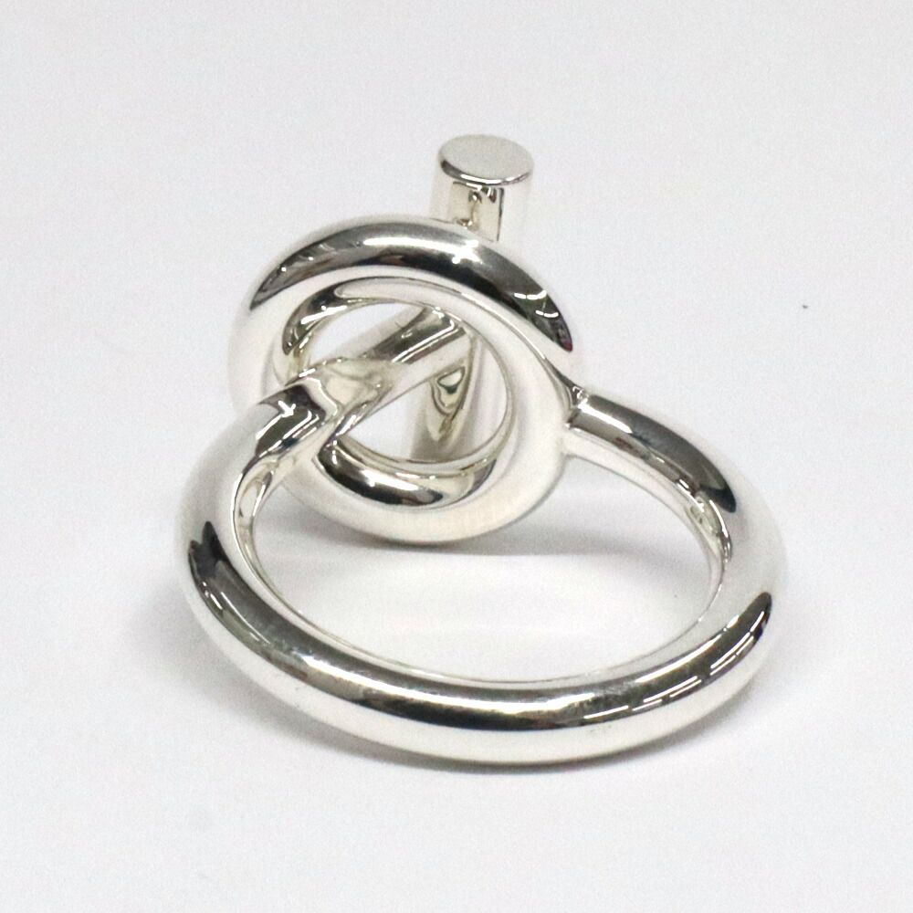 Hermes Echappee MM Ring 54 Silver — view 4