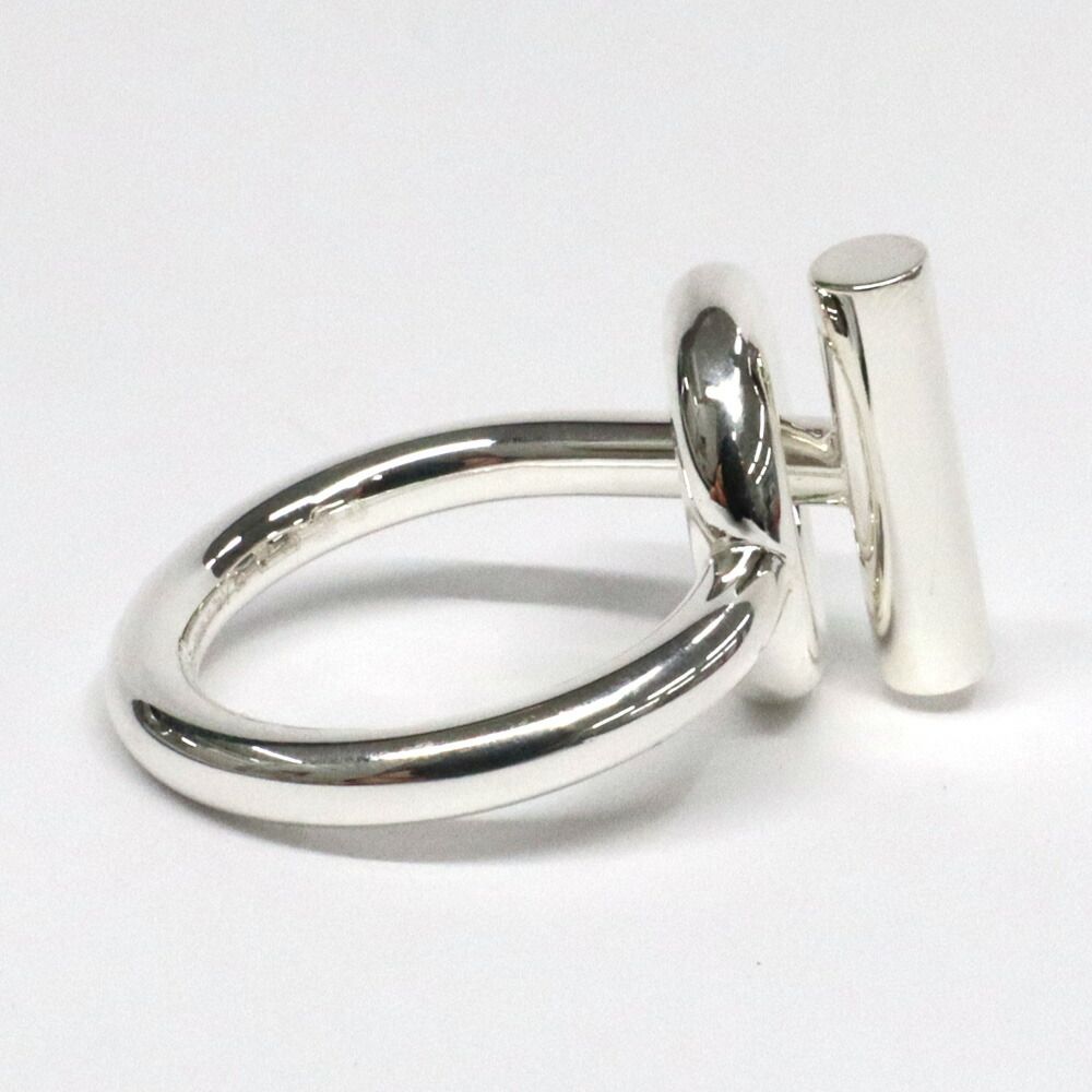 Hermes Echappee MM Ring 54 Silver — view 3