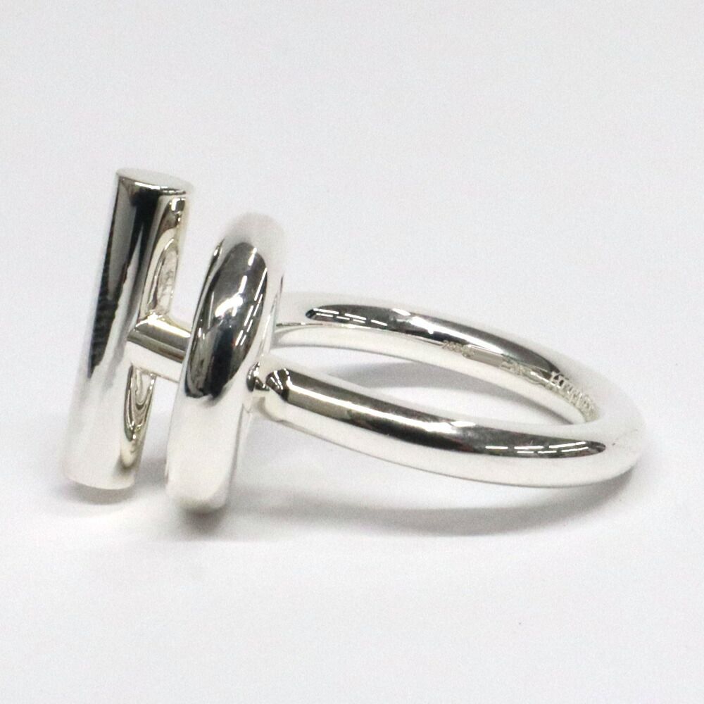 Hermes Echappee MM Ring 54 Silver — view 9