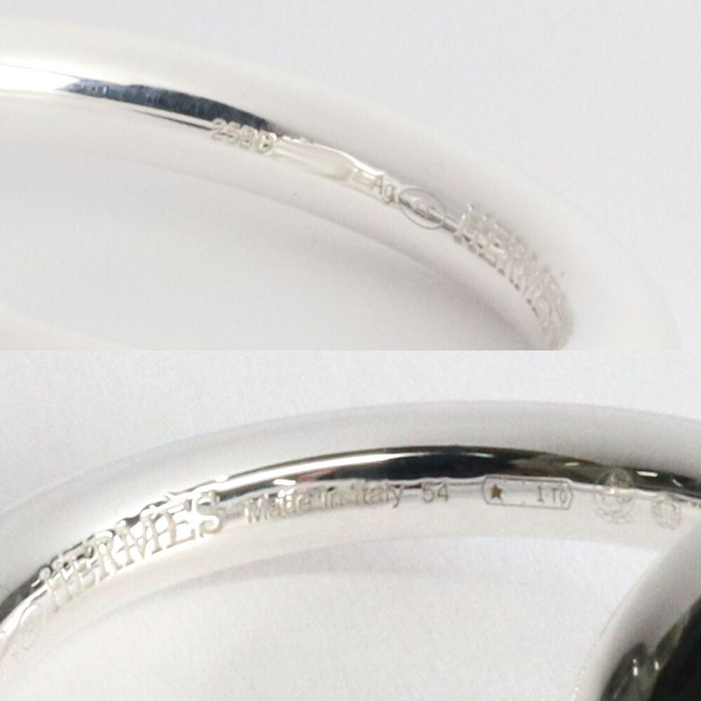 Hermes Echappee MM Ring 54 Silver — view 5