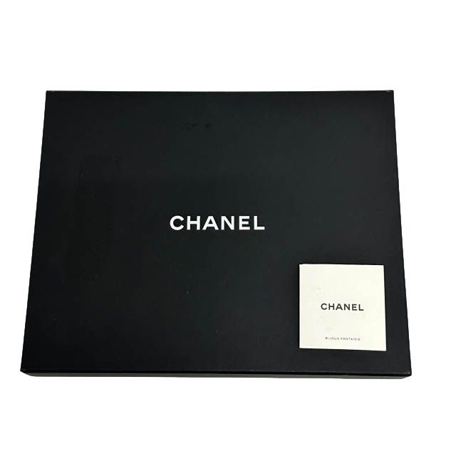 Chanel Logo CC Double Dog Tag Lariat Chain Necklace Gold — view 7