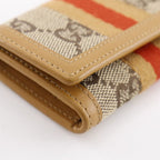 Gucci 033 GG Canvas Yellow Earth Color Key Case Key Holder — view 4