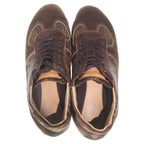 Louis Vuitton Monogram Suede Driving Shoes Brown — view 4