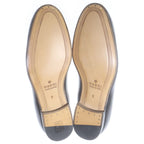 Gucci Horsebit GG Embossed Leather Low Cut Shoes Loafers Black — view 5
