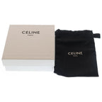 Celine Triomphe Pom Charm Logo Bag Key Ring Pink Brown — view 6
