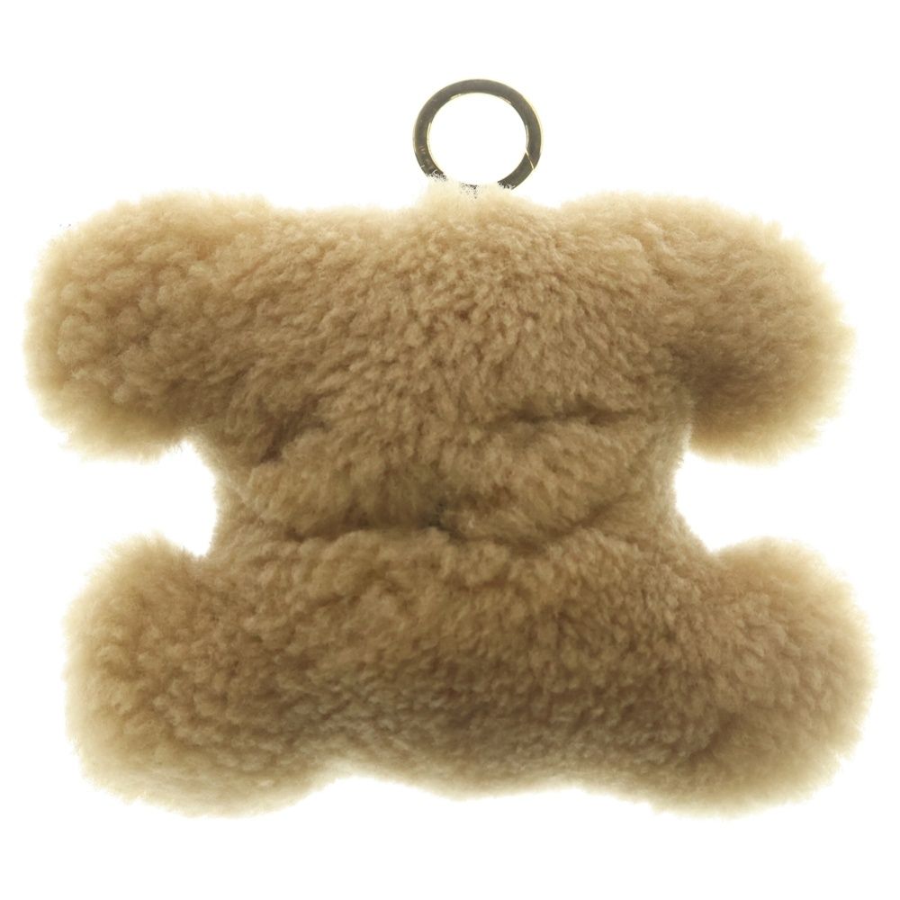 Celine Triomphe Pom Charm Logo Bag Key Ring Pink Brown — view 2