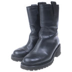 Chanel Engineer Boots Black Leather — view 2