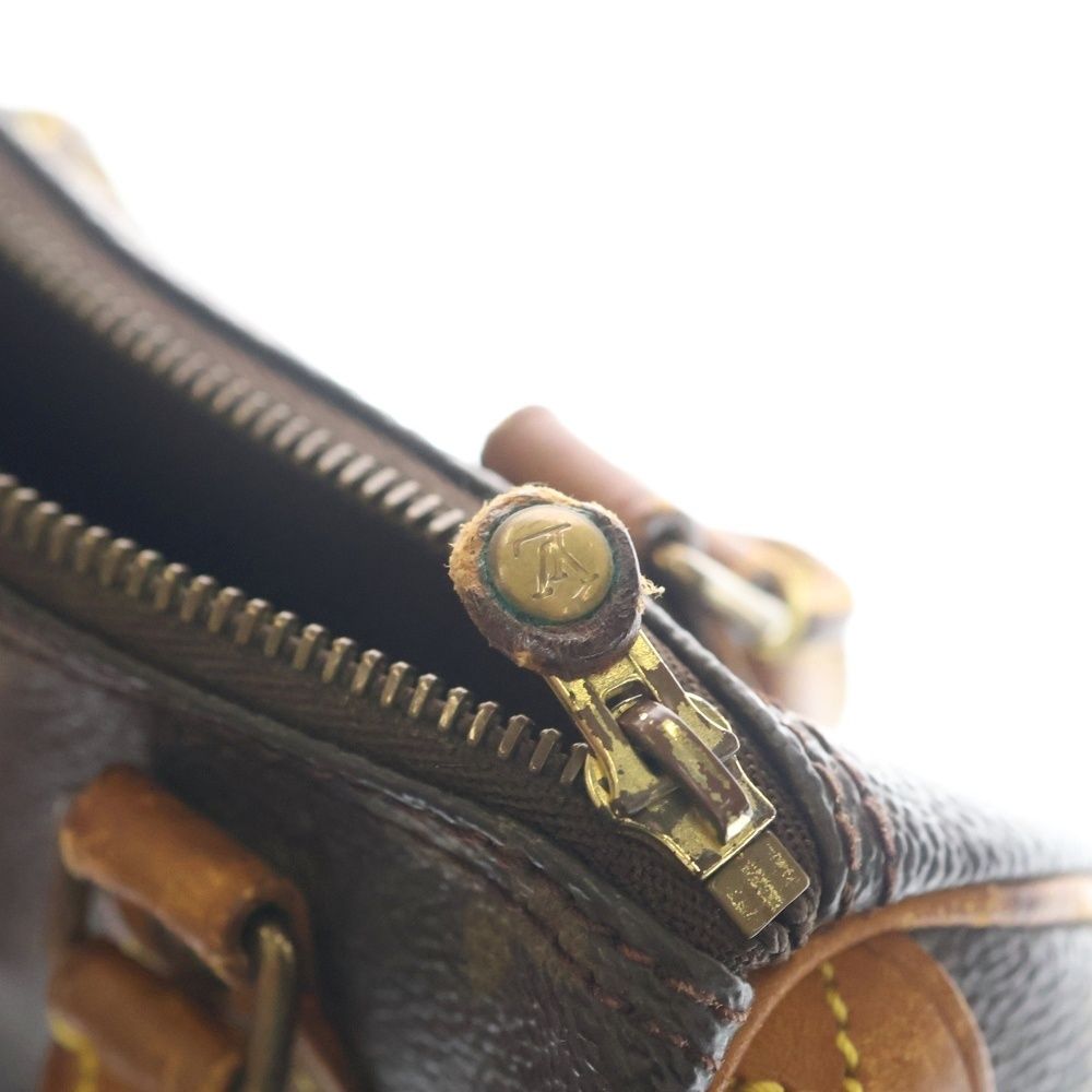 Louis Vuitton Mini Speedy Monogram Handbag Brown — view 5
