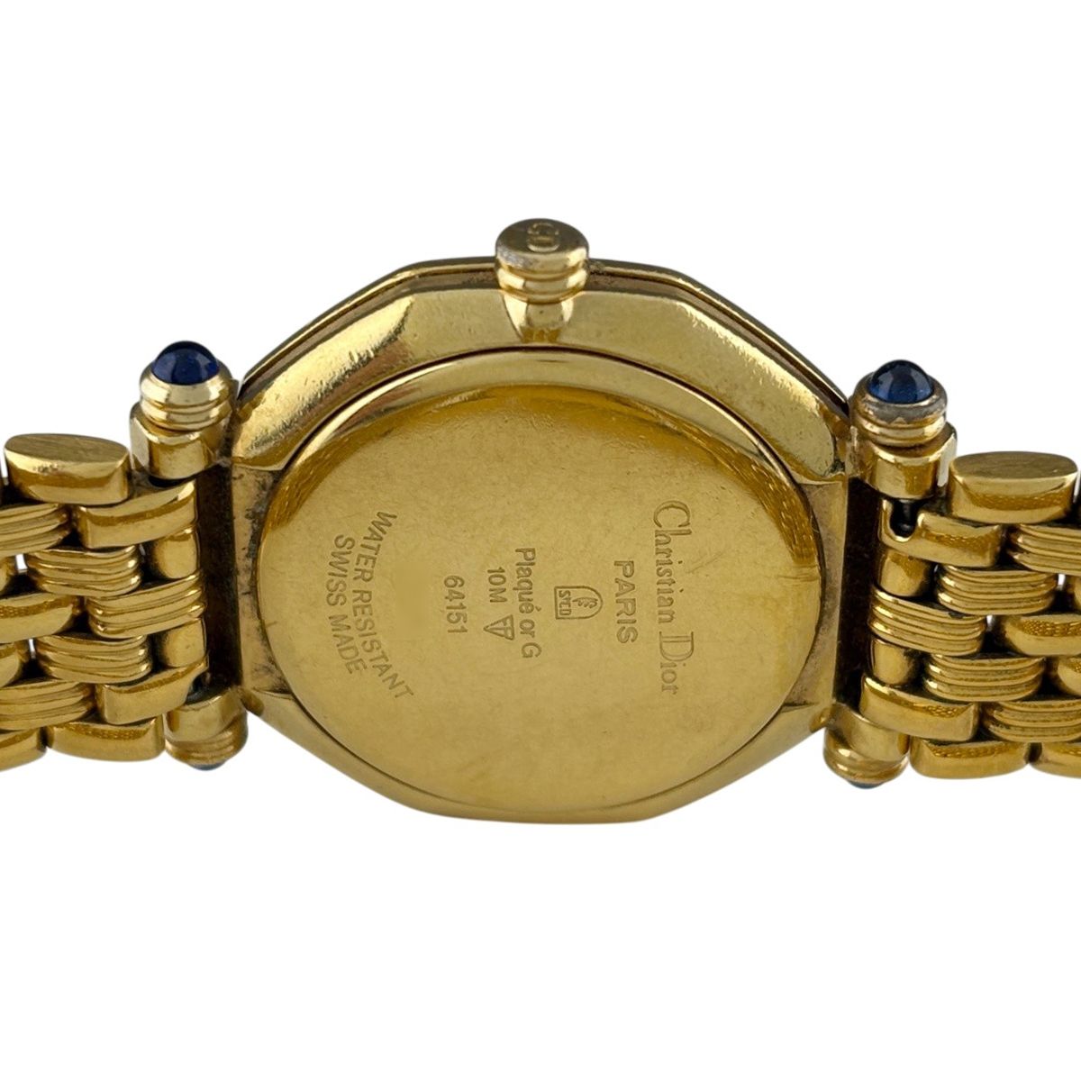 Dior Octagon Watch SS Quartz White — view 4