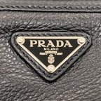 Prada Logo Shoulder Bag Leather — view 9