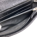 Chanel CC Logo Silver Wallet Calfskin — view 6