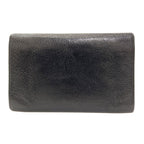 Chanel CC Logo Silver Wallet Calfskin — view 2