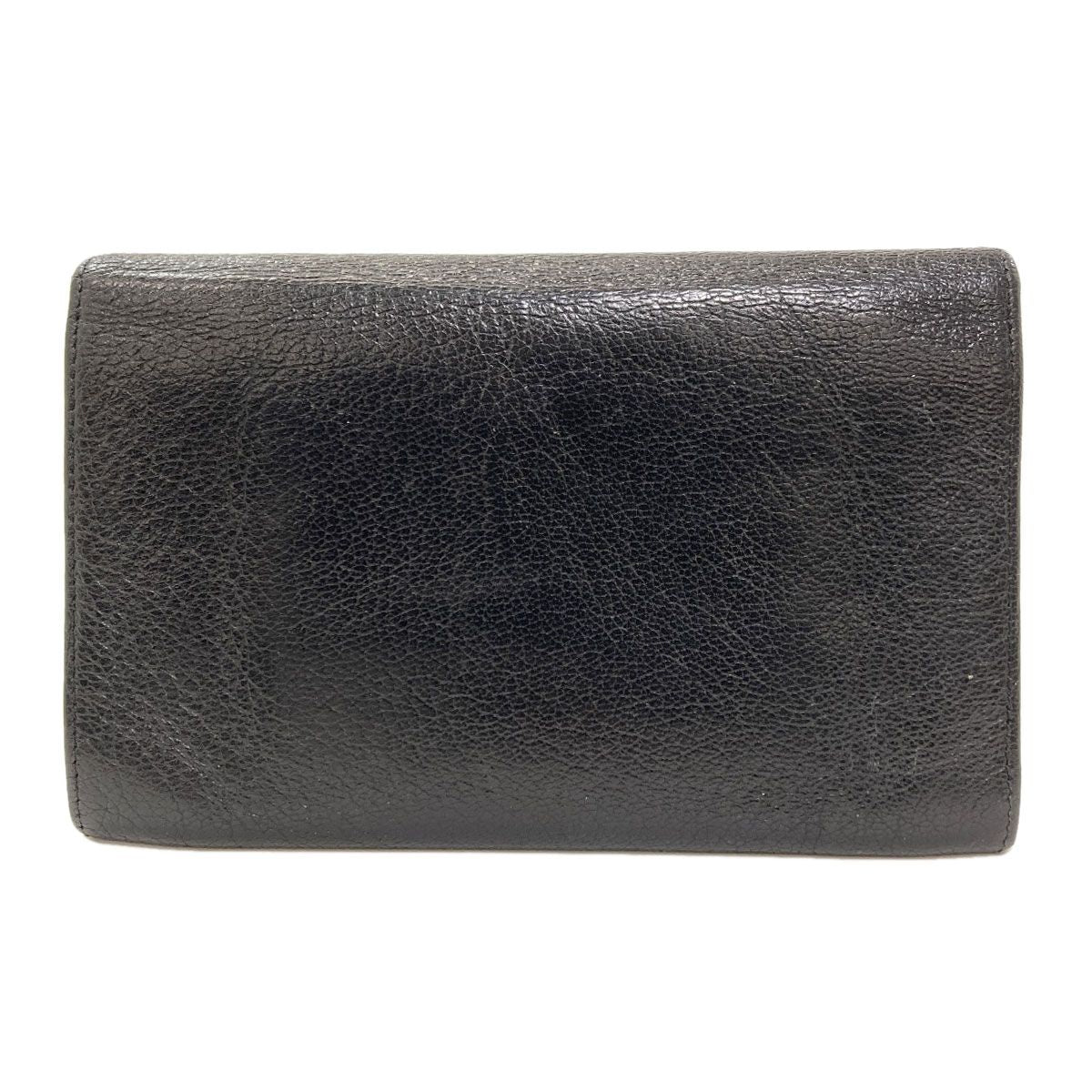 Chanel CC Logo Silver Wallet Calfskin — view 2