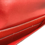 Hermes Dogon GM Duo Silver Wallet Calfskin — view 6