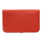 Hermes Dogon GM Duo Silver Wallet Calfskin — view 2