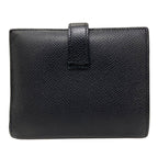 Hermes Bearn Compact Silver Bifold Wallet Epsom — view 2