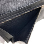 Hermes Bearn Compact Silver Bifold Wallet Epsom — view 6