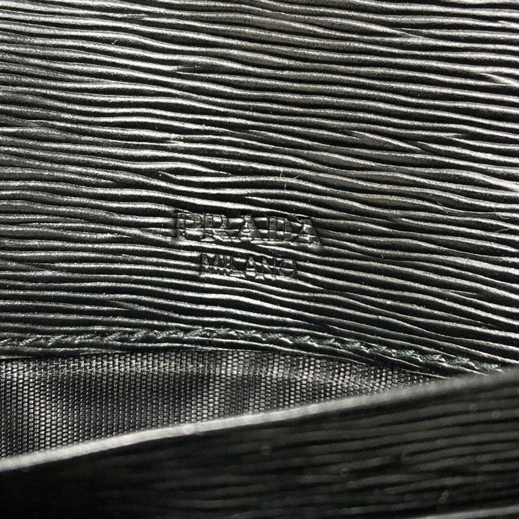 Prada Triangle Wallet Nylon Leather — view 7