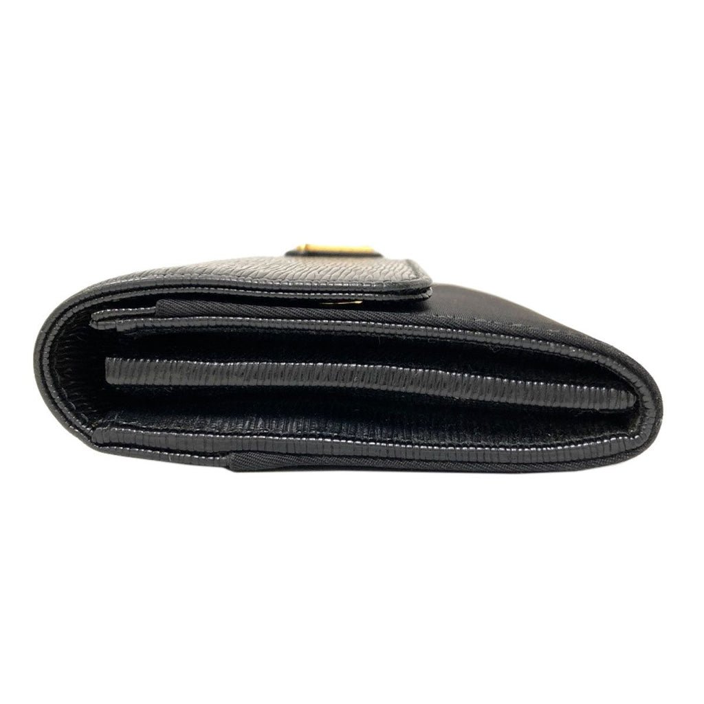 Prada Triangle Wallet Nylon Leather — view 3