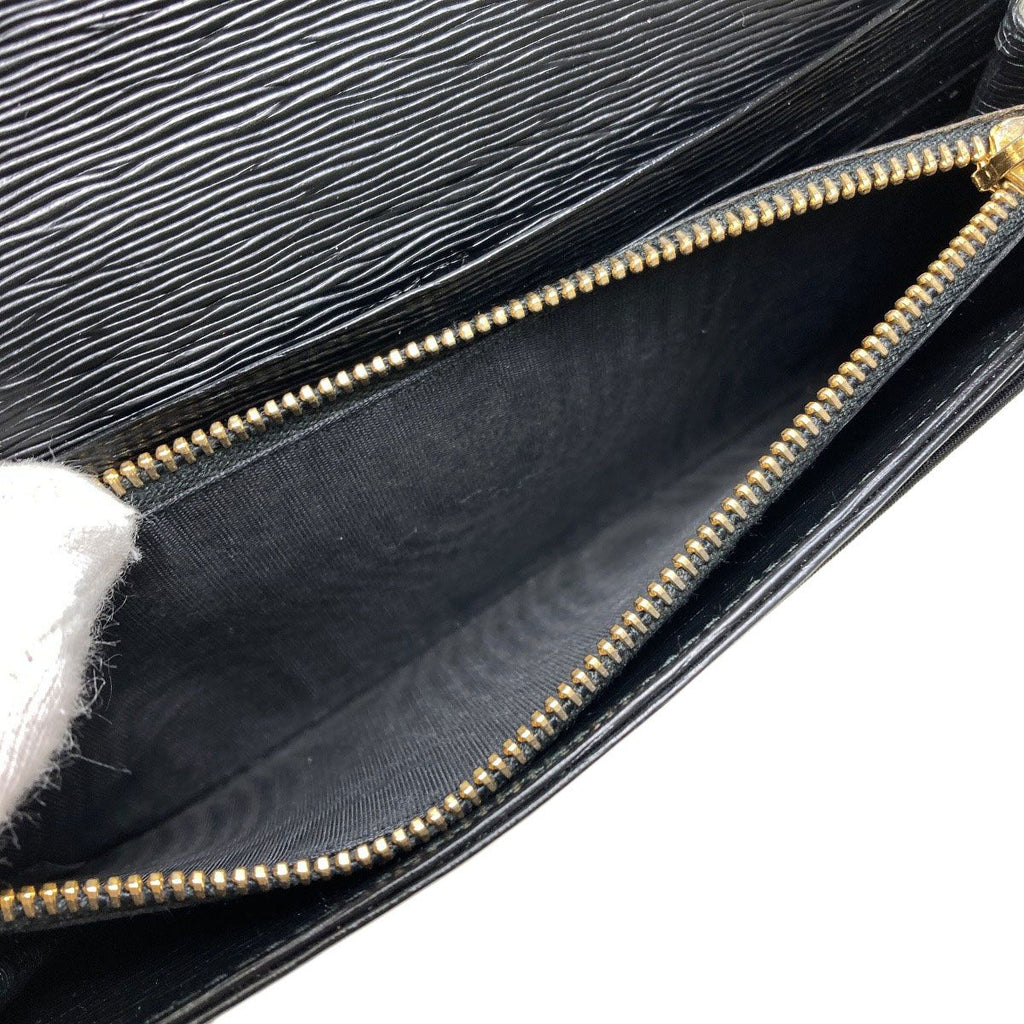 Prada Triangle Wallet Nylon Leather — view 6