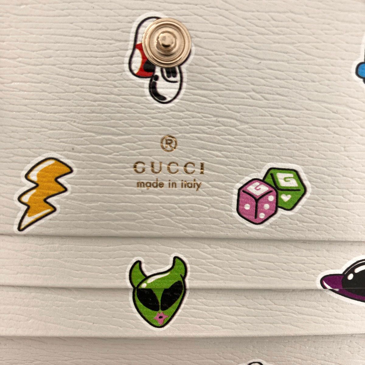 Gucci Hattie Stewart Collaboration Mushroom Bifold Wallet — view 7