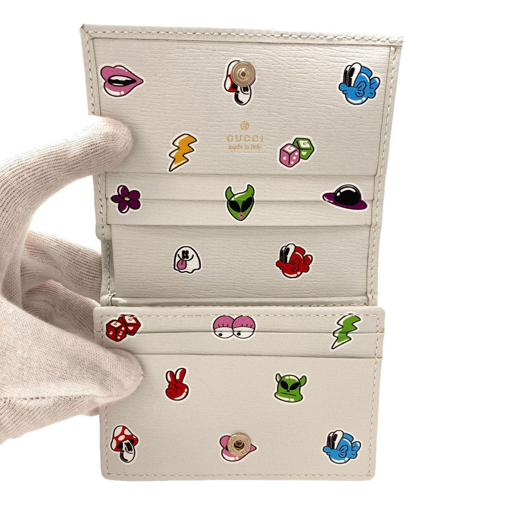 Gucci Hattie Stewart Collaboration Mushroom Bifold Wallet — view 4