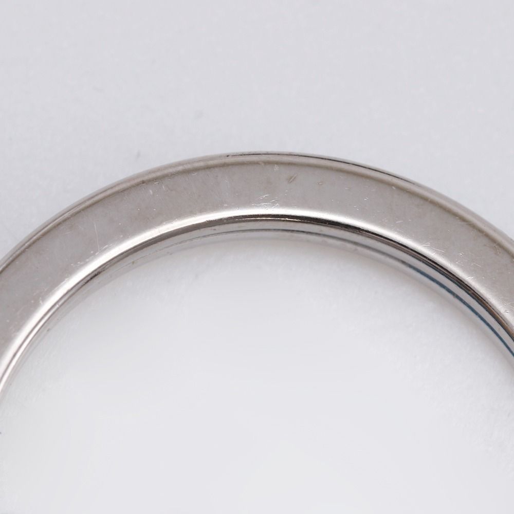 Hermes Porte Cles Tab Key Ring Togo Blue Key Holder — view 9