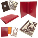 Hermes Agenda GM Notebook Cover Calfskin Leather Red — view 2
